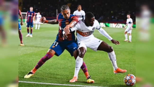Barcelona vs PSG. [Instagram]